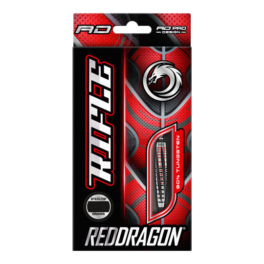 Ocelové šipky Red Dragon Rifle
