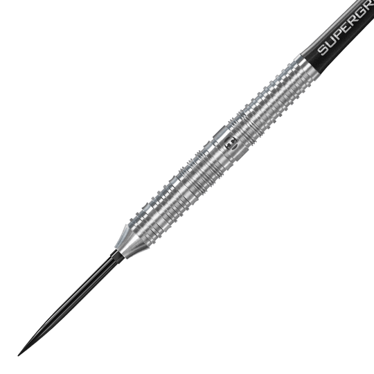 Dieses Foto zeigt die Harrows NX90 Parallel Quick Point Steeldarts. Die Darts zeichnen sich durch ihre hochwertige Verarbeitung aus.