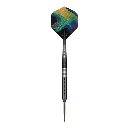 Ocelové šipky Bullet Diesel Auf dem Bild sieht man die Bullet Diesel Steeldarts. Das Produkt ist für Dartliebhaber konzipiert.