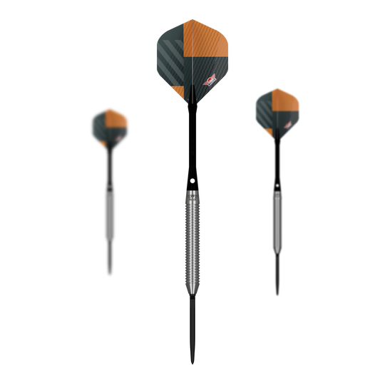 Šipky Bulls NL Volt Orange Convertible Point Steel Darts Šipky Bulls NL Volt Orange Convertible Point Steel Darts