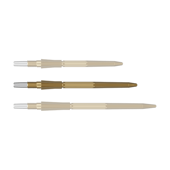 Špičky na šipky Target Elysian Archetype 43 Swiss Point ocelové - zlaté Abgebildet ist eine einzelne goldene Dartspitze. Die Dartspitze gehört zur Serie Target Elysian Archetype 43 SwissPoint, 35 mm.
