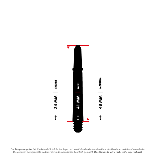 Harrows Dimplex Shafts – bílá