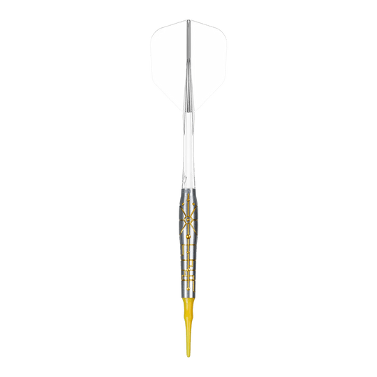Měkké šipky Caliburn Starships Series Falcon - 20g Auf dem Bild ist das Produkt Caliburn Starships Series Falcon Softdarts - 20g zu sehen. Es handelt sich um einen Softdart mit ansprechendem Design.