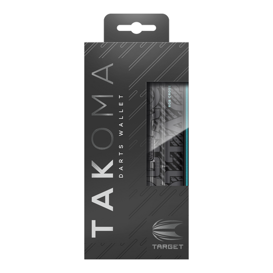 Auf dem Bild sieht man das Takoma Ghost Series Rob Cross Dartcase. Das Dartcase ist Teil der Ghost Series und bietet Schutz für Dartutensilien.