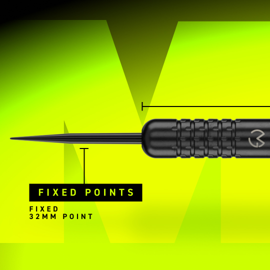 Winmau Michael Van Gerwen mosazné Steeldarts - 21g