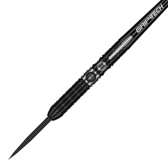 Šipky GOAT 8-Ball ocelové Die GOAT 8Ball Steeldarts sind auf diesem Produktbild zu sehen. Das Bild zeigt das Design und die Verarbeitung der Steeldarts.