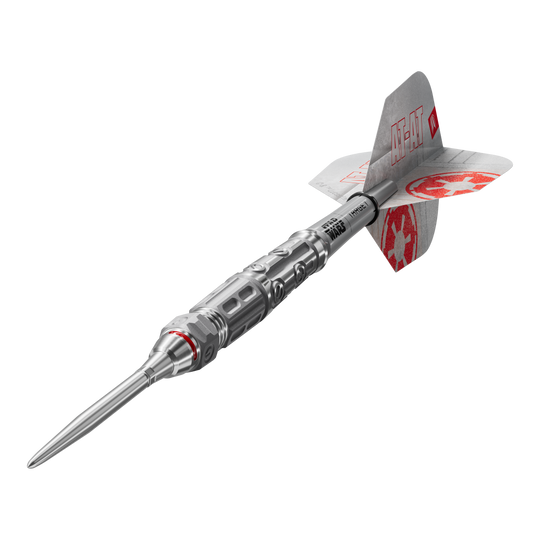 Ocelové šipky Target Star Wars AT-AT Swiss Point Das Produkt ist die Target Star Wars AT-AT Swiss Point Steeldarts. Diese Steeldarts überzeugen durch ein Star Wars Design mit AT-AT-Motiv.