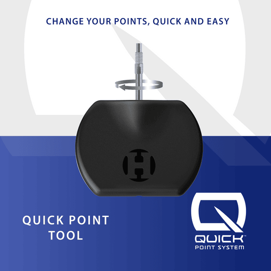 Harrowův základní nástroj Quick Point Dieses Bild zeigt das Produkt Harrows Basic Quick Point Tool. Es ist ein hilfreiches Tool für Dartzubehör.
