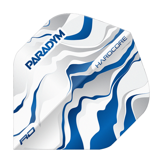 Red Dragon Hardcore Premium Paradym Blue Premium No2 Standardní letky Gezeigt wird ein Flight des Modells Red Dragon Hardcore Premium Paradym Blue Premium No2 Standard Flights. Dies ist ein blauer, robuster Standard-Flight für Dartpfeile.