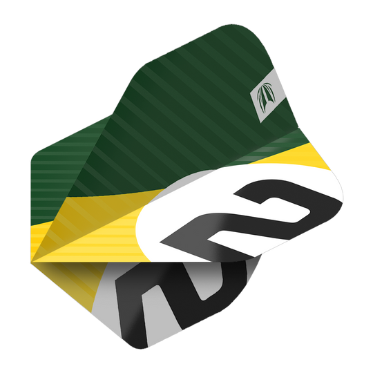 337207_Target_ProUltra_3Sets_Chicane_Green_Standard_Flights_2vACOW32yZJm1b Target Pro Ultra Chicane Flights im No2 Standard-Format, 3 Sets. Abgebildet sind mehrere Dartflights mit Muster.