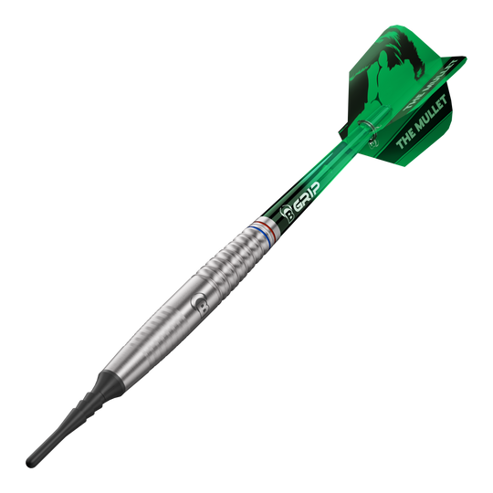 Zu sehen sind die Bulls Danny Jansen Softdarts mit 20 Gramm Gewicht. Das Produkt ist speziell für Softdart-Liebhaber entwickelt.