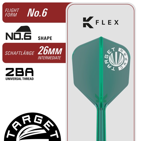 Měkké šipky Target Japan Prime Series PW GEN 3 - 19g Abgebildet ist der Target Japan Prime Series PW GEN 3 Softdart - 19g. Die Aufnahme stellt den Pfeil und dessen Merkmale dar.