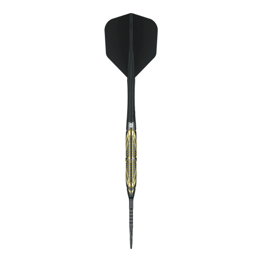 Ocelové šipky Caliburn Halo H2 - 22,5 g Abgebildet sind die Caliburn Halo H2 Steeldarts mit einem Gewicht von 22,5g. Die Darts bieten ein modernes Design und eine hervorragende Griffigkeit.