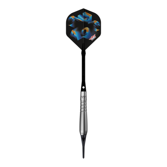 Šipky Bulls NL Chaos Blue Soft - 19g Das Bild zeigt Bulls NL Chaos Blue Softdarts mit einem Gewicht von 19g. Die blauen Softdarts sind für Präzisionswürfe entwickelt.
