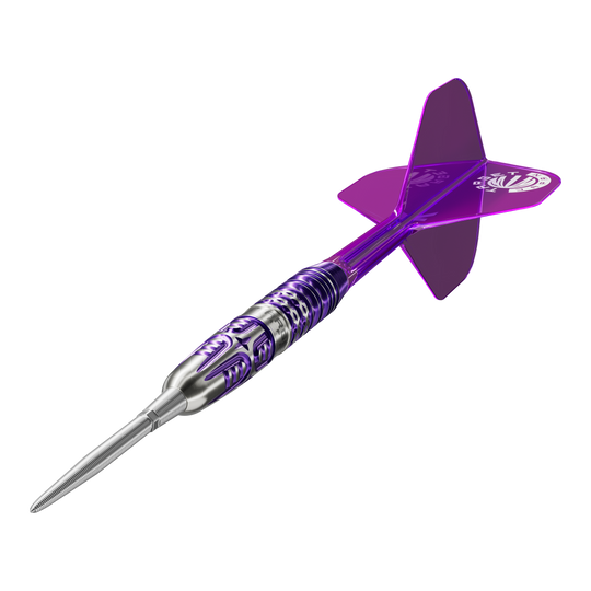 Šipky Target Japan Endeavour Kasumi Sato GEN3 Swiss Point Steeldarts Das Produkt Target Japan Endeavour Kasumi Sato GEN3 Swiss Point Steeldarts ist abgebildet. Die Aufnahme hebt das Design der Darts hervor.