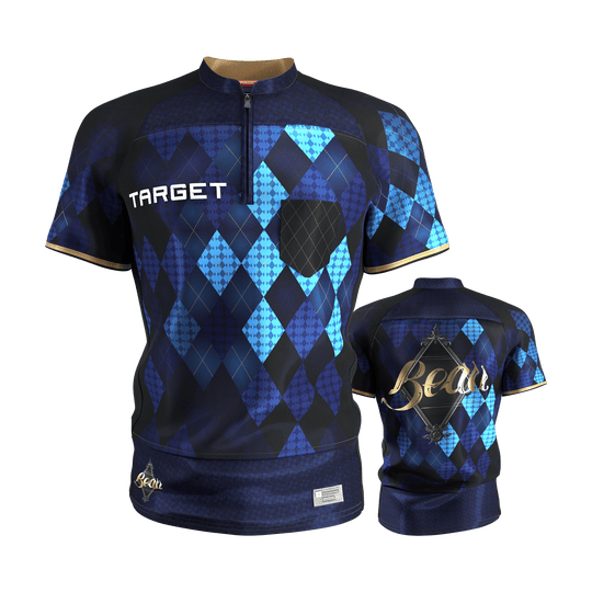 Tričko Target Beau Greaves s logem 2027 Das Bild zeigt das Target Beau Greaves Dartshirt 2027. Es handelt sich um ein Dartshirt des Herstellers Target.