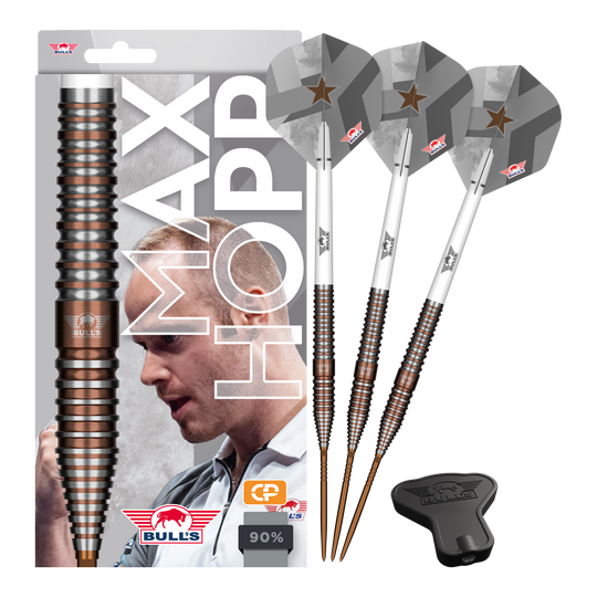 Šipky Bulls NL Max Hopp E5 Convertible Point Steel Darts