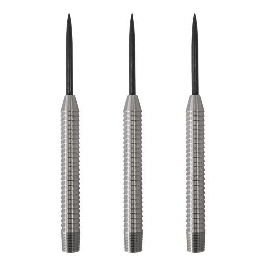 McDart Shark 3 ocelové hlavice na šipky - 22g Abgebildet ist das Set McDart Shark 3 Steeldart-Barrels - 22g. Die Steeldart-Barrels werden als Set dargestellt.