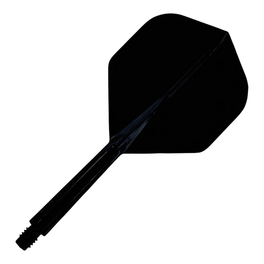 Systém letové hřídele EVO1 - černý Abgebildet ist das Evolution EVO1 Flight-Shaft-System in Schwarz. Das Produkt wird einzeln vor weißem Hintergrund präsentiert.