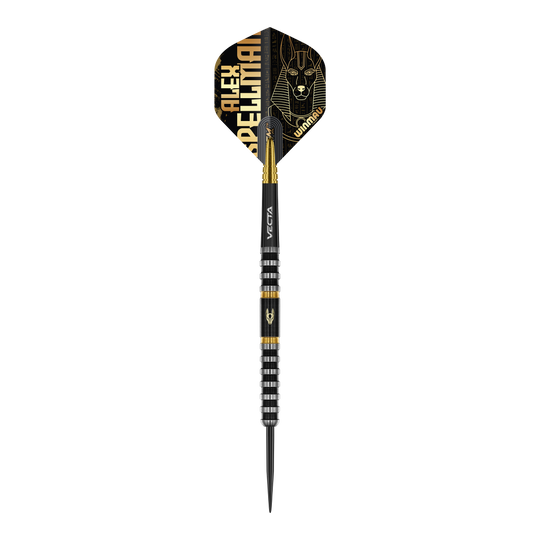 Ocelové šipky Winmau Alex Spellman Dieses Bild zeigt die Winmau Alex Spellman Steeldarts aus einer anderen Perspektive. Sie sind speziell für hohe Leistung konzipiert.