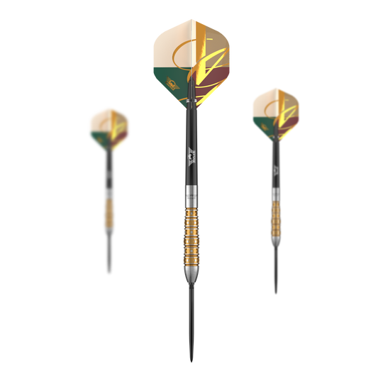 Ocelové šipky Bulls NL Vintage Bomb Convertible Points Das Foto zeigt ein Set der Bulls NL Vintago Bomb Convertible Point Steeldarts. Dieses Produkt ist für Dartspieler konzipiert.