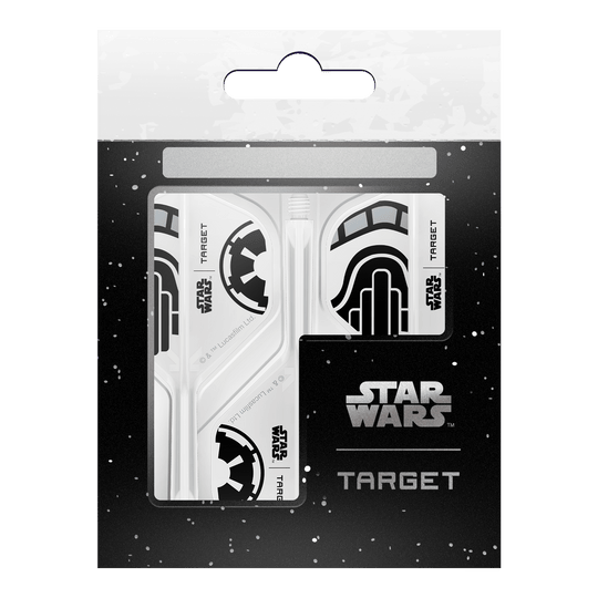 Standardní letky Target Star Wars K-Flex Stormtrooper No2 Target Star Wars K-Flex Stormtrooper No2 Standard Flights. Standard-Dartsflights mit Stormtrooper-Motiv inspiriert von Star Wars.