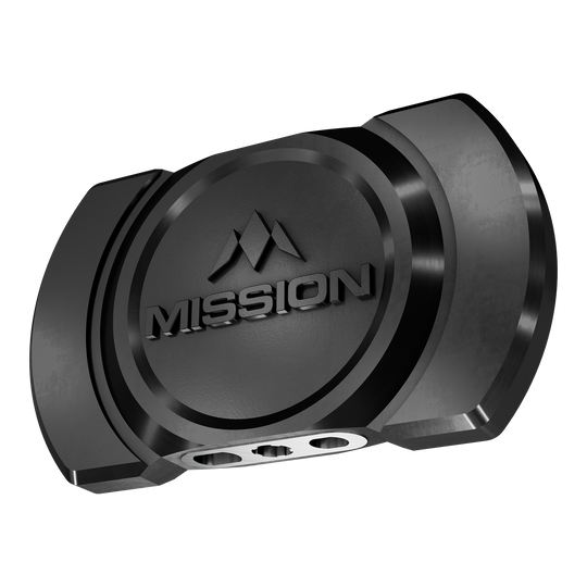 Das Bild zeigt das Mission R2.5 Rapid Point Tool. Es handelt sich um ein Werkzeug für Dartspitzen und Zubehör.