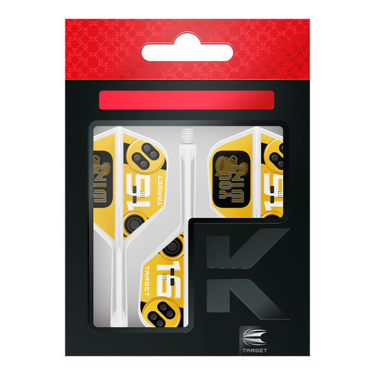 Target K-Flex Vyhrajete lety č. 6 Zu sehen sind die Target K-Flex You Win No6 Flights. Sie eignen sich als Zubehör für Dartpfeile.