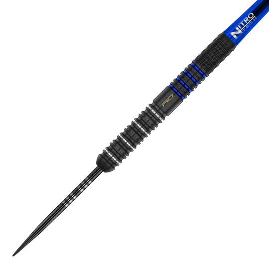 Zu sehen ist das Produkt Red Dragon David Williams V1 Steeldarts - 23g. Die Steeldarts werden aus einer anderen Perspektive präsentiert.