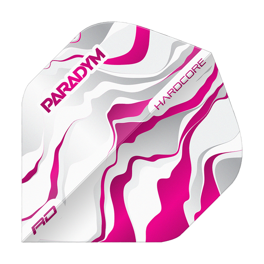 Standardní letky Red Dragon Hardcore Premium Paradym Pink Premium No2 Abgebildet sind die Red Dragon Hardcore Premium Paradym Pink Premium No2 Standard Flights. Diese Dart-Flights überzeugen durch ihr auffälliges, pinkes Design.
