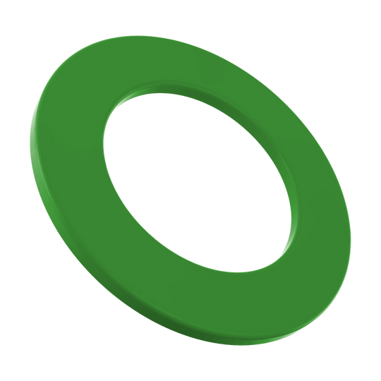 McDart Dartboard Surround Hier ist vermutlich ein dartboard surround in grüner Farbe abgebildet. Es schützt die Umgebung vor Dartpfeilen und ergänzt das Dartboard.