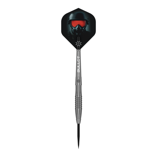 Ocelové šipky Bullet Ranger Gezeigt wird ein einzelner Bullet Ranger Steeldarts. Dieses Produkt eignet sich für Steeldartspiele.