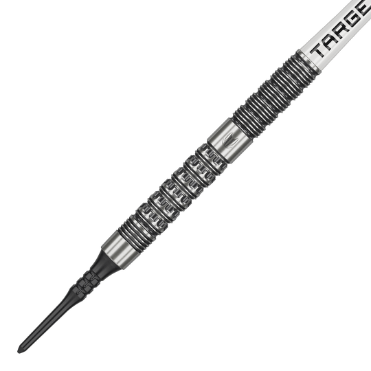 Target Redux 10 měkkých šipek - 18g Zu sehen ist das Produkt Target Redux 10 Softdarts - 18g. Die Softdarts werden auf diesem Bild in Nahaufnahme gezeigt.