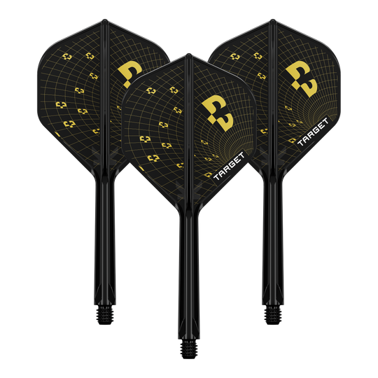 Standardní letky Target K-Flex Bolide No2 Gezeigt wird ein Set der Target K-Flex Bolide No2 Standard Flights mit einer Länge von 33mm. Die Flights sind sauber aufgereiht.