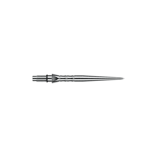 Ocelové hroty šipek Winmau Switch Point Wave - stříbrný efekt Hier sieht man Winmau Switch Point Wave Silver Effect Steeldartspitzen mit 26 mm Länge. Die Dartspitzen haben einen silbernen Welleneffekt.