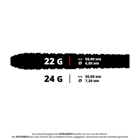 Ocelové šipky Caliburn Rix EZ-EVO R4