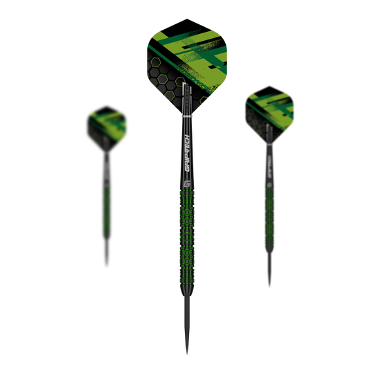 Šipky GOAT Kick-Off ocelové Zu sehen ist ein Set der GOAT Kick-Off Steeldarts. Es besteht aus mehreren Darts und bietet optimale Spielergebnisse.