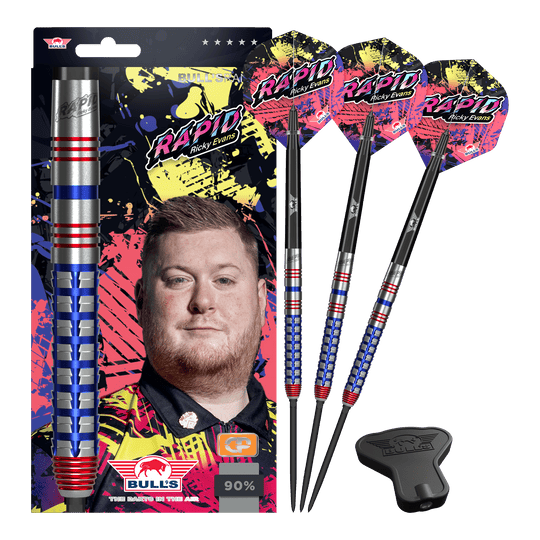 Šipky Bulls NL Ricky Evans Rapid Convertible Point Steel