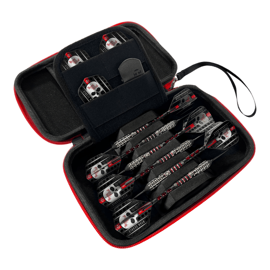 Pouzdro na šipky Harrow's Ryan Searle Player Pro6 Harrows Ryan Searle Player Pro6 Dartcase ist ein stabiles Etui für Darts. Es wurde speziell für den sicheren Transport entwickelt.