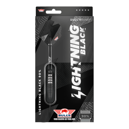 Bulls NL Lightning Black Steel Šipky