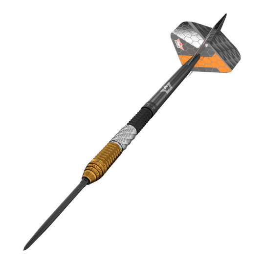 Bulls NL Dirk Van Duijvenbode 95% konvertibilní body Steeldarts Hier sieht man die Bulls NL Dirk Van Duijvenbode 95% Convertible Points Steeldarts. Es handelt sich um qualitativ hochwertige Steeldarts.