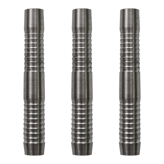 Hier ist das Produkt McDart Double Shark Softdart Barrels - 18g abgebildet. Es handelt sich um ein Set mit markantem Shark-Grip.