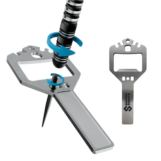 Dieses Bild präsentiert die Red Dragon Sable Parallel Switch Point Steeldarts. Ein Dartpfeil ist einzeln und detailliert sichtbar.