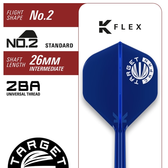 Abgebildet sind die Target Japan Prime Series Zenith GEN2 Swiss Point Steeldarts mit einem Gewicht von 23g. Diese Darts sind für den professionellen Einsatz geeignet.