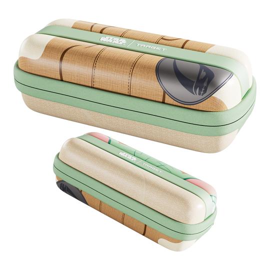 Auf dem Bild ist das Target Star Wars Boa Dartcase - Grogu abgebildet. Es handelt sich um ein Dartcase mit Grogu aus der Star Wars Serie.