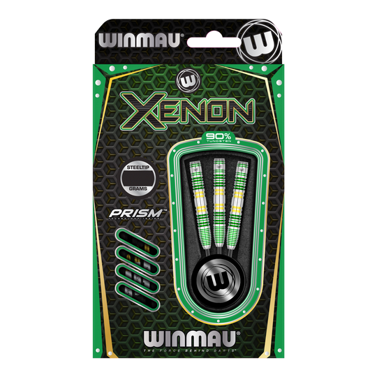 Winmau Xenon Steeldarts Zusätzliche Ansicht der Winmau Xenon Steeldarts. Die Produkte sind als Gruppe dargestellt.