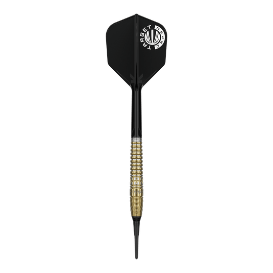 Měkké šipky Target Japan Prime Series Harith Lim HotShot GEN3 - 18g Die Abbildung zeigt die Target Japan Prime Series Harith Lim HotShot GEN3 Softdarts mit einem Gewicht von 18g. Das Produkt ist modern gestaltet und ideal für Dartspieler.