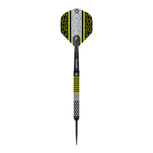 Šipky Winmau Team 360 Cori Wiltshire ocelové - 24g Das Produkt zeigt die Winmau Team 360 Cori Wiltshire Steeldarts mit 24 Gramm Gewicht. Diese Darts sind robust und für anspruchsvolle Spiele geeignet.