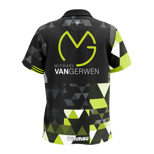 Polo tričko Winmau Michael Van Gerwen fan edition Hier ist das Winmau Michael Van Gerwen Fan-Edition Poloshirt abgebildet. Das Poloshirt richtet sich an alle Fans von Michael Van Gerwen.