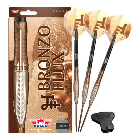 Šipky Bulls NL Bronzo Flux Convertible Point Steel Darts